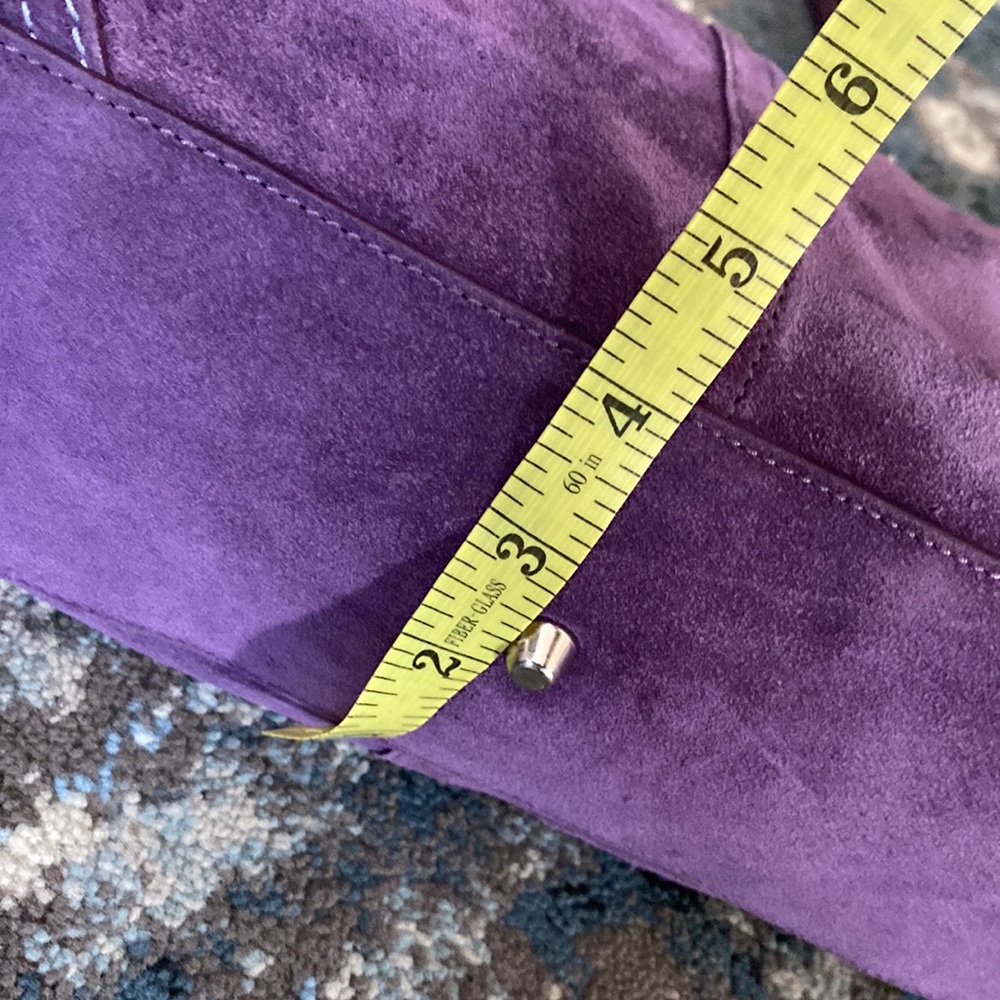 Excellent Vintage Coach Suede bag - Picture 15 of 15